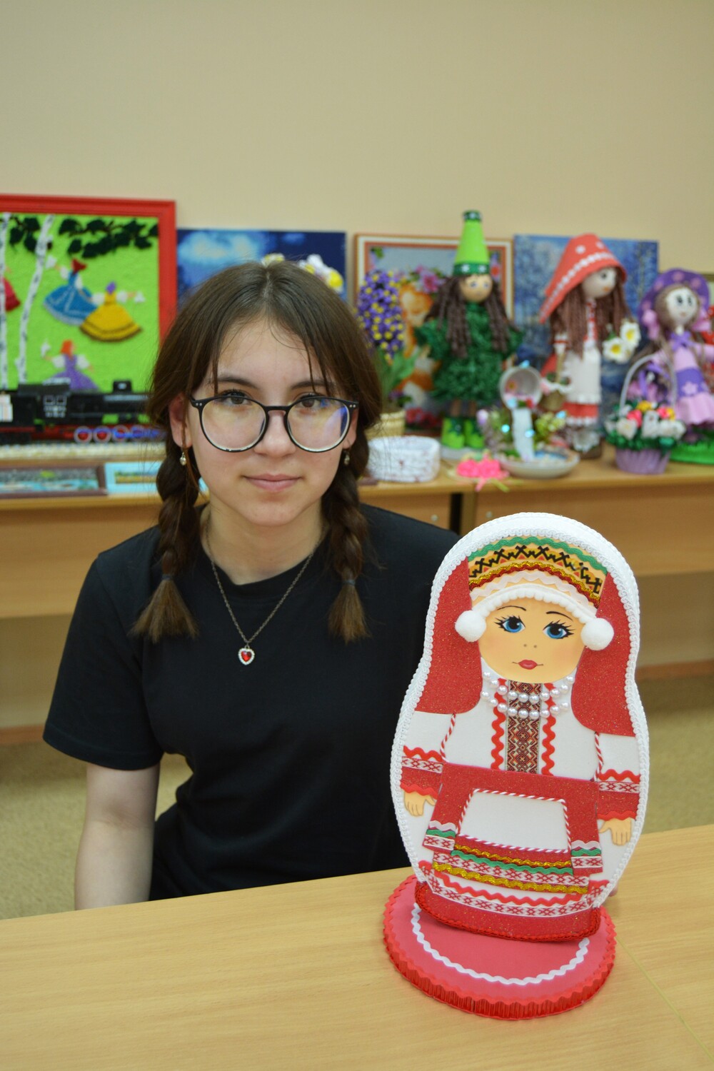 Матрешка "Мордовочка". Марочкина Олеся Тариэловна
