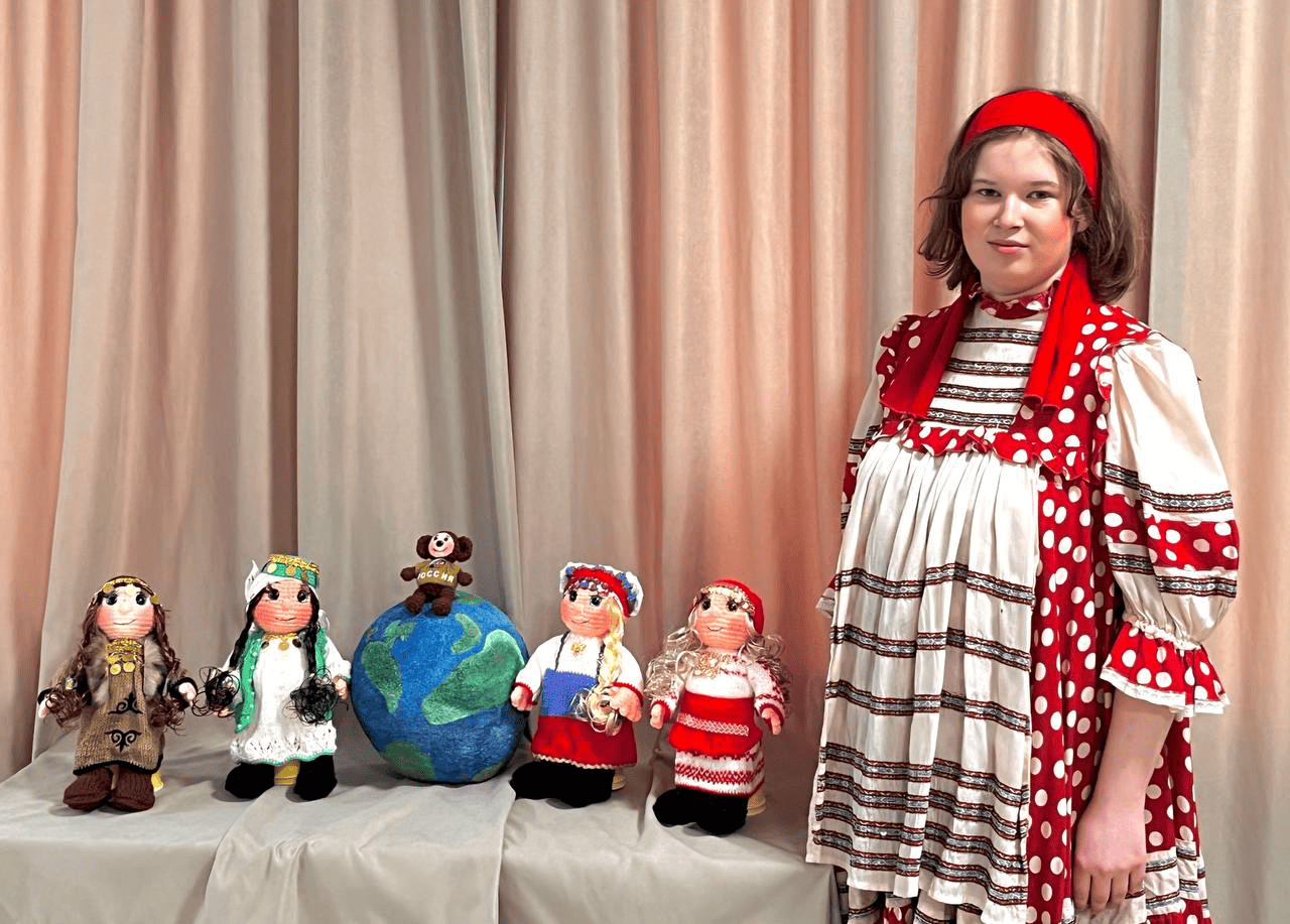 Серия кукол "Единство сквозь времена". Мадарина Дарья Андреевна